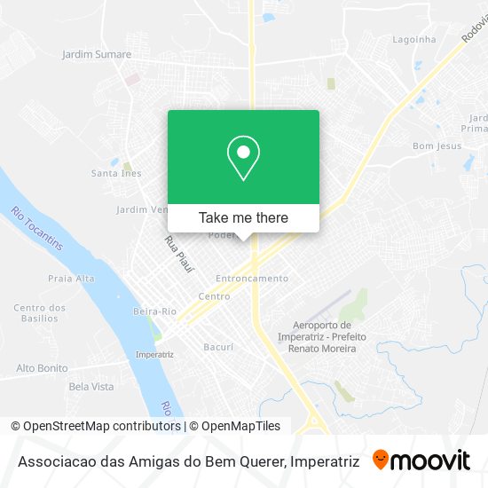 Associacao das Amigas do Bem Querer map