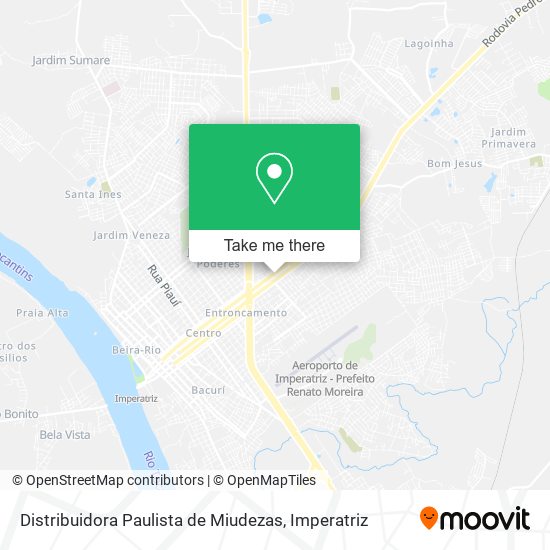 Distribuidora Paulista de Miudezas map