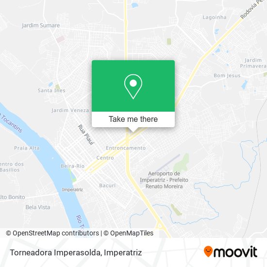 Torneadora Imperasolda map