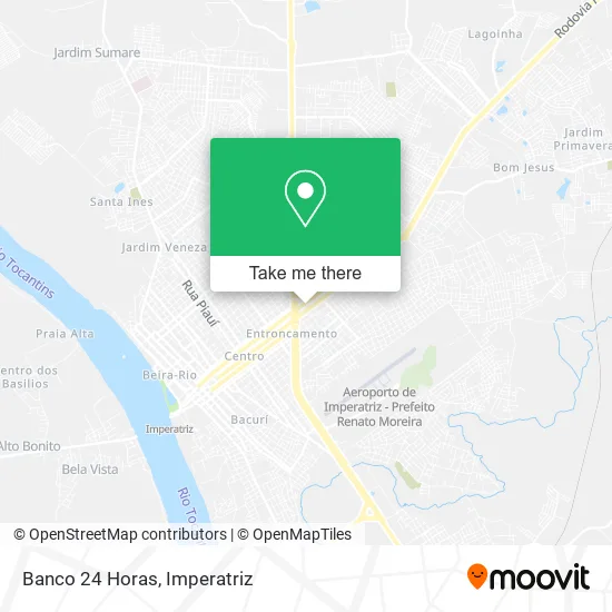 Banco 24 Horas map