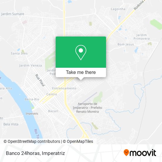 Banco 24horas map