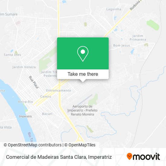 Comercial de Madeiras Santa Clara map