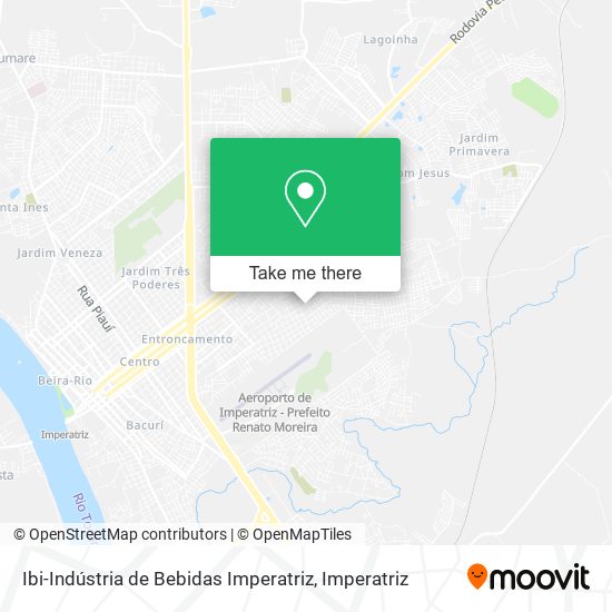 Ibi-Indústria de Bebidas Imperatriz map