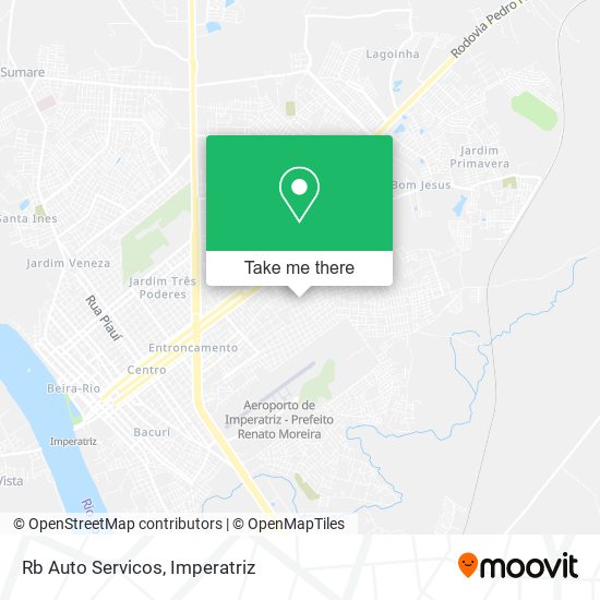 Rb Auto Servicos map