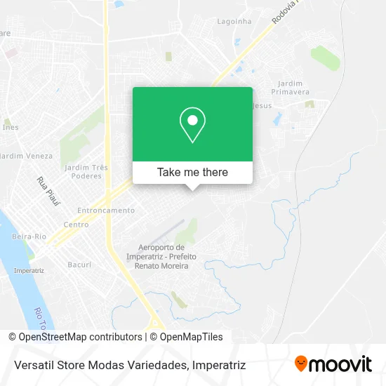Versatil Store Modas Variedades map
