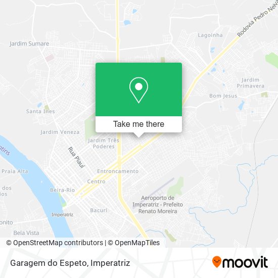 Garagem do Espeto map