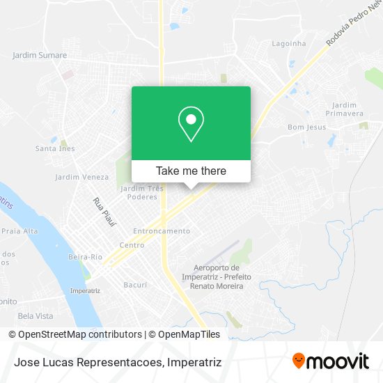 Jose Lucas Representacoes map