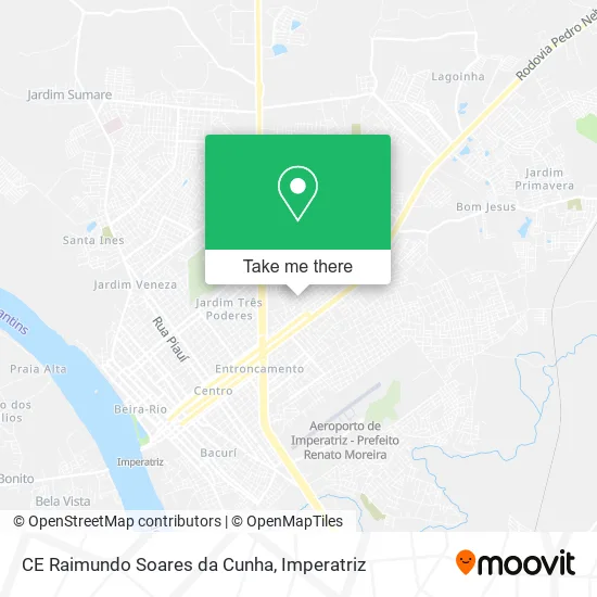 CE Raimundo Soares da Cunha map