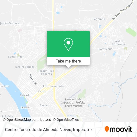 Centro Tancredo de Almeida Neves map