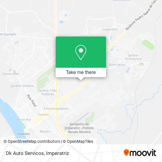 Dk Auto Servicos map