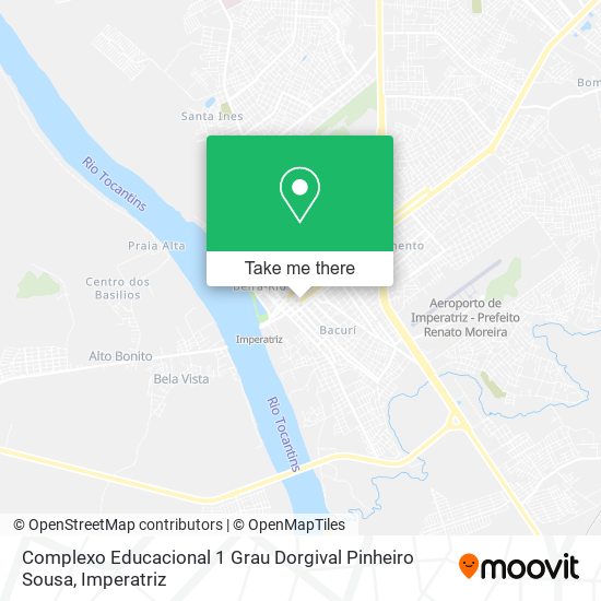 Mapa Complexo Educacional 1 Grau Dorgival Pinheiro Sousa