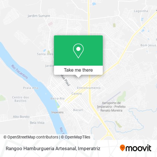 Rangoo Hamburgueria Artesanal map
