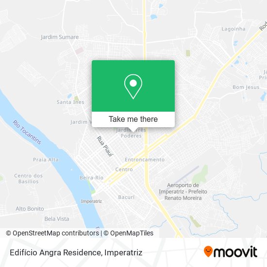 Edifício Angra Residence map