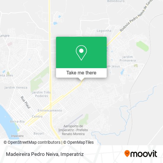 Madeireira Pedro Neiva map