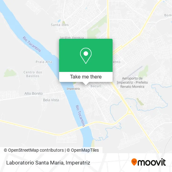 Laboratorio Santa Maria map