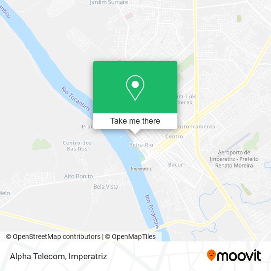 Alpha Telecom map