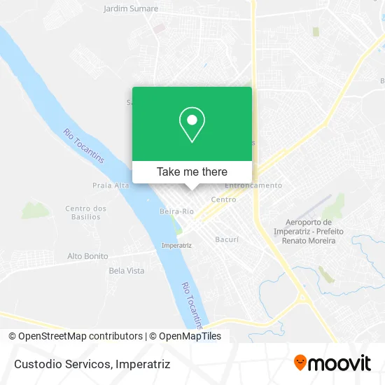 Custodio Servicos map