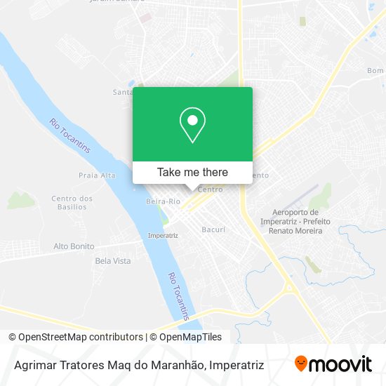 Mapa Agrimar Tratores Maq do Maranhão