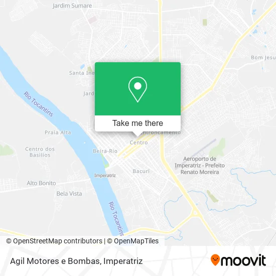Agil Motores e Bombas map