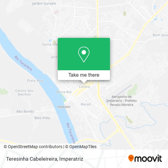 Teresinha Cabeleireira map