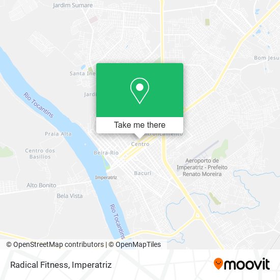 Mapa Radical Fitness