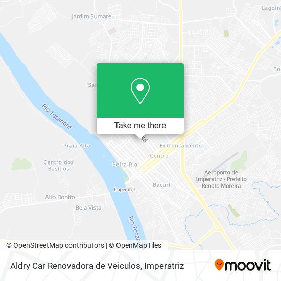 Mapa Aldry Car Renovadora de Veiculos