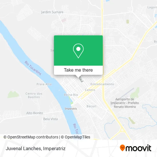 Juvenal Lanches map