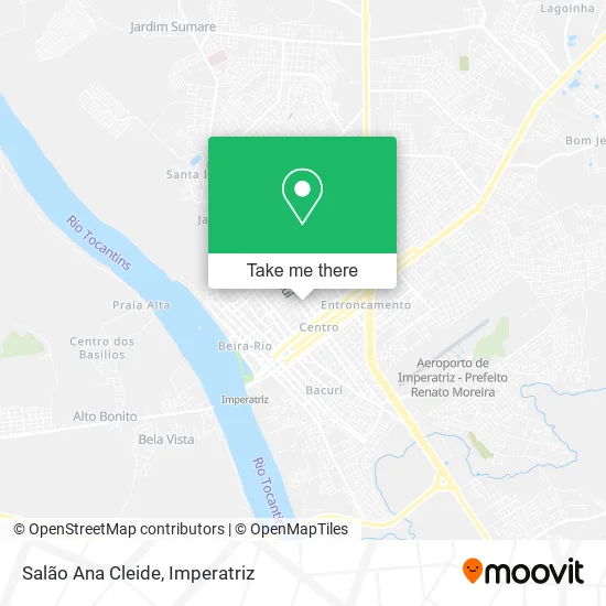 Salão Ana Cleide map