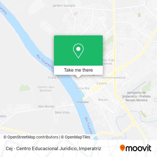 Mapa Cej - Centro Educacional Juridico