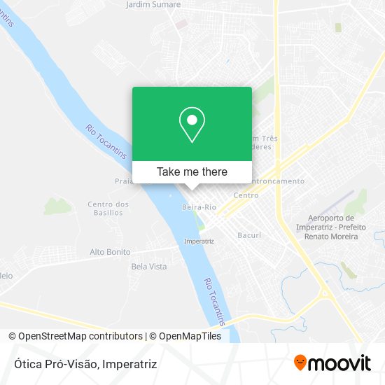 Ótica Pró-Visão map