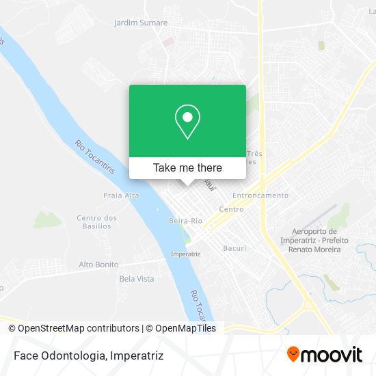 Face Odontologia map