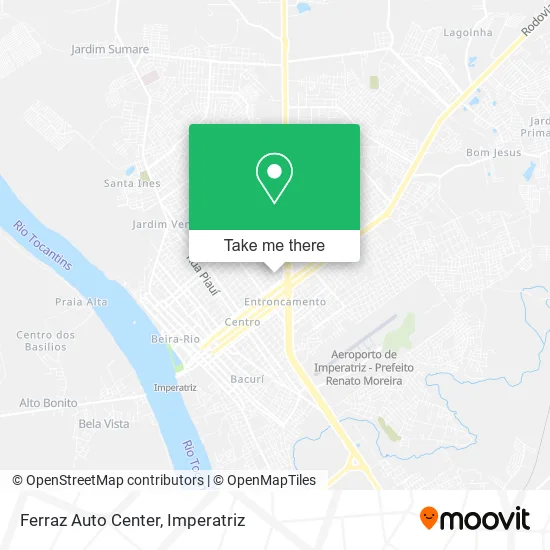 Ferraz Auto Center map