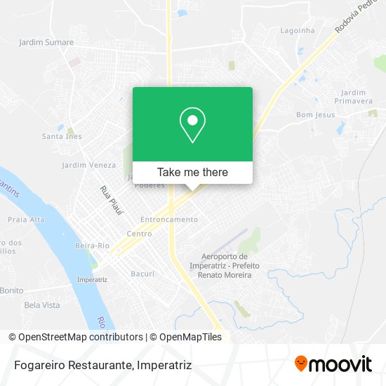 Fogareiro Restaurante map