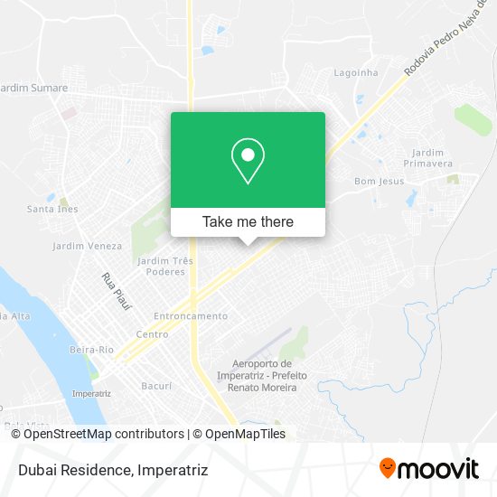 Dubai Residence map