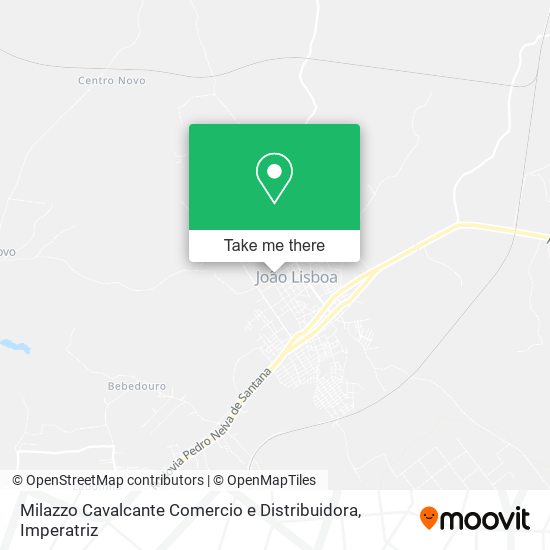 Milazzo Cavalcante Comercio e Distribuidora map