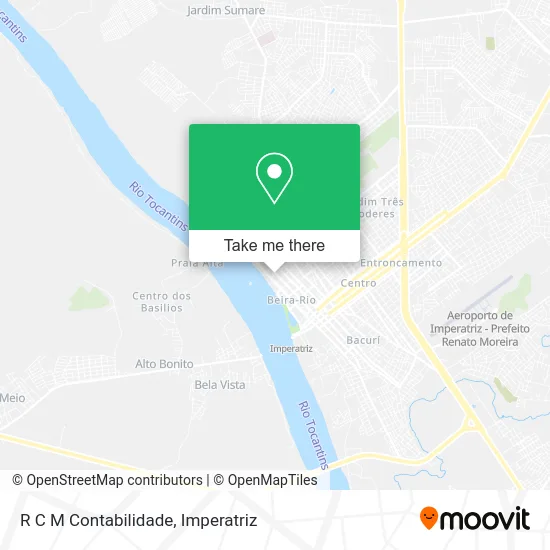 R C M Contabilidade map