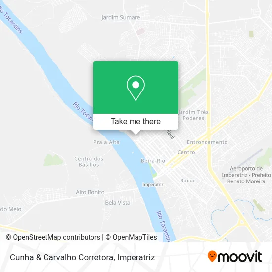 Cunha & Carvalho Corretora map