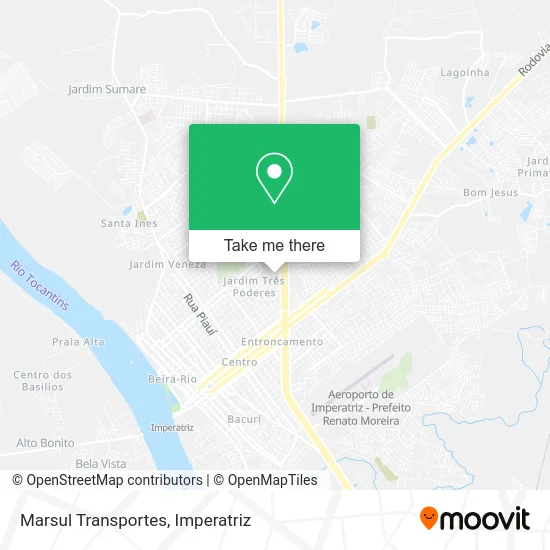 Marsul Transportes map