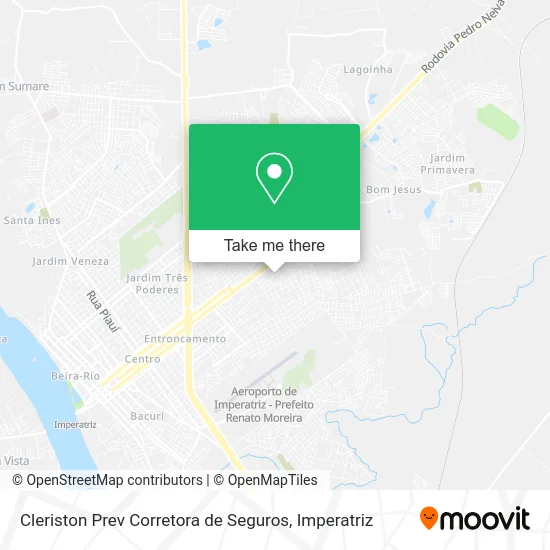 Cleriston Prev Corretora de Seguros map