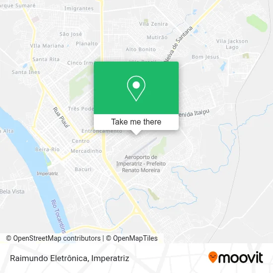 Raimundo Eletrônica map