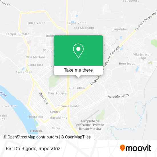 Bar Do Bigode map