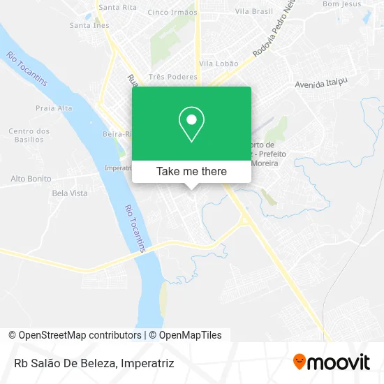 Rb Salão De Beleza map