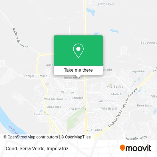 Cond. Serra Verde map