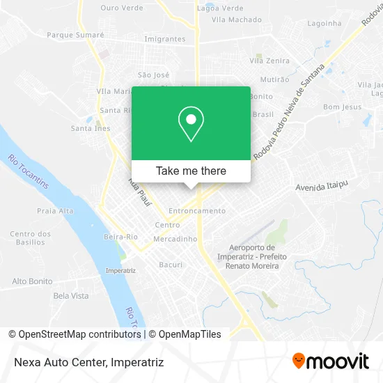 Nexa Auto Center map