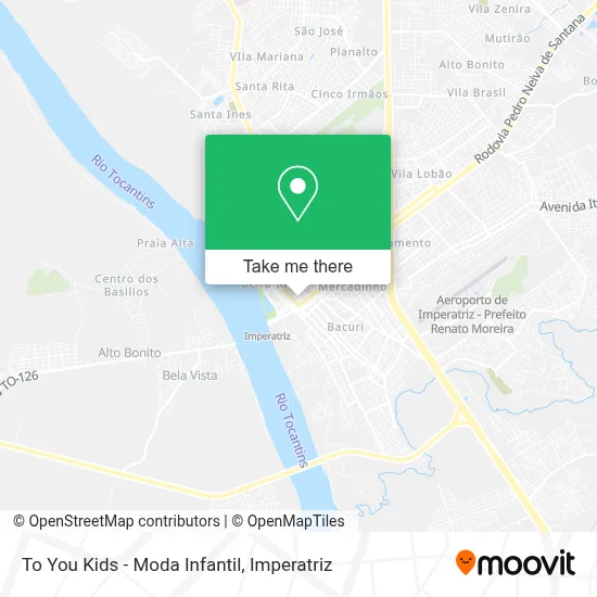 To You Kids - Moda Infantil map