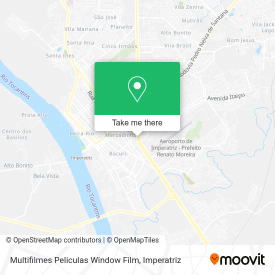 Multifilmes Peliculas Window Film map