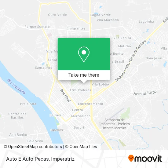 Auto E Auto Pecas map