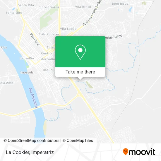 La Cookier map