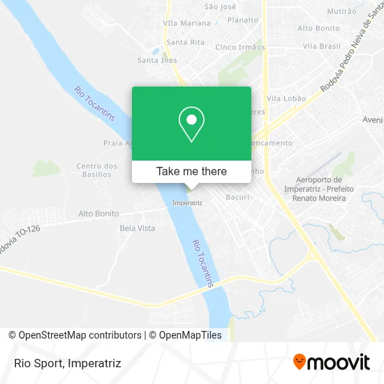 Rio Sport map
