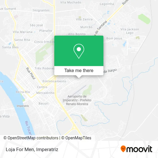 Loja For Men map